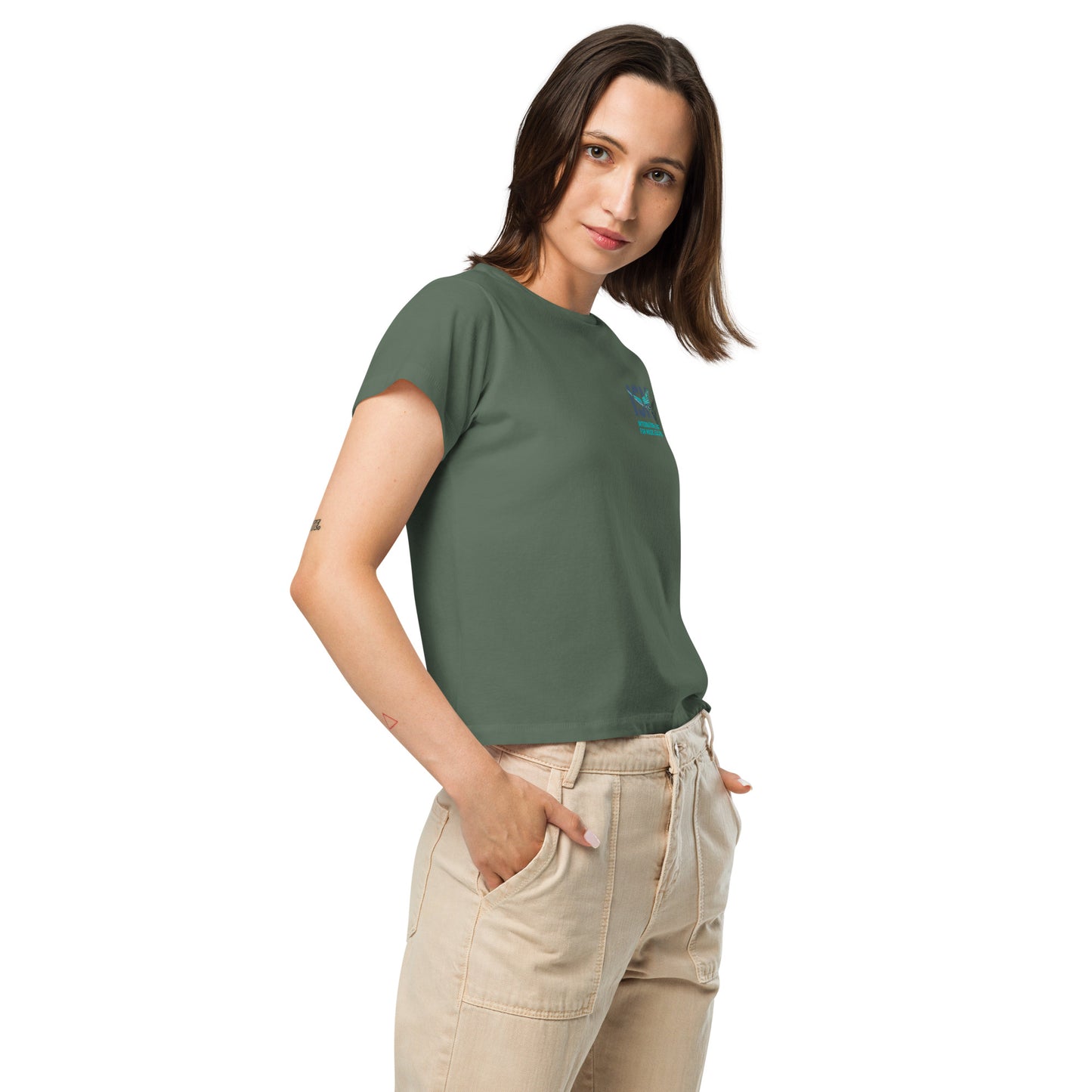 Classic - Women’s high-waisted t-shirt